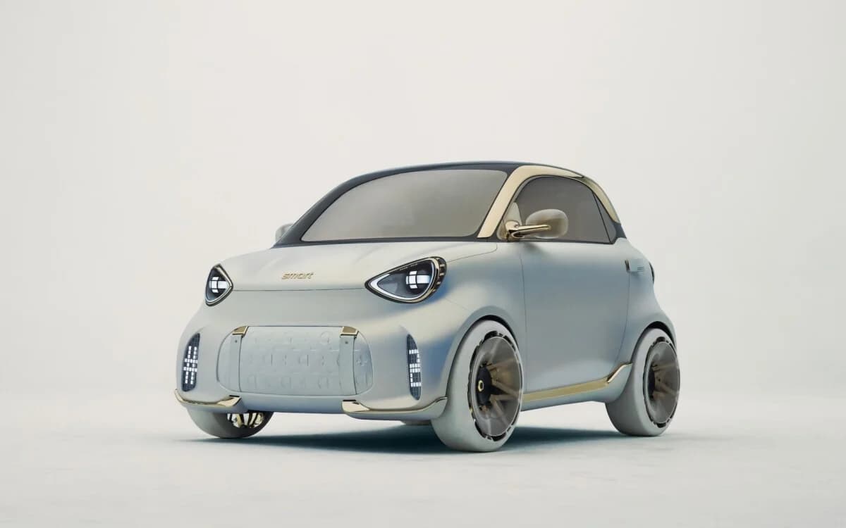 Smart #2 : découverte de l'habitacle de la remplaçante de la Fortwo