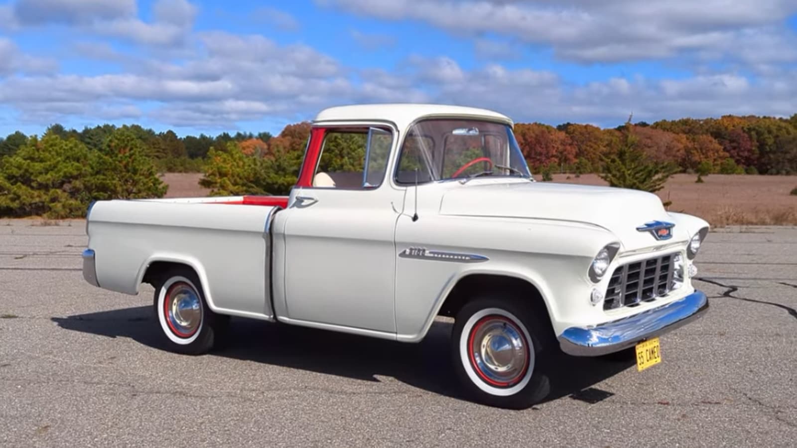 How The 1955 Chevy Cameo Carrier Invented The Lifestyle Pickup Truck