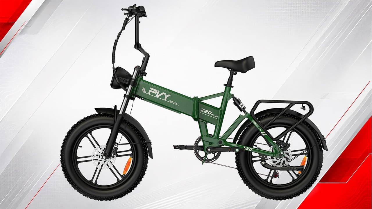 PVY Z20 PLUS EVO: la bici eléctrica plegable con 130 km de autonomía y 50 km/h