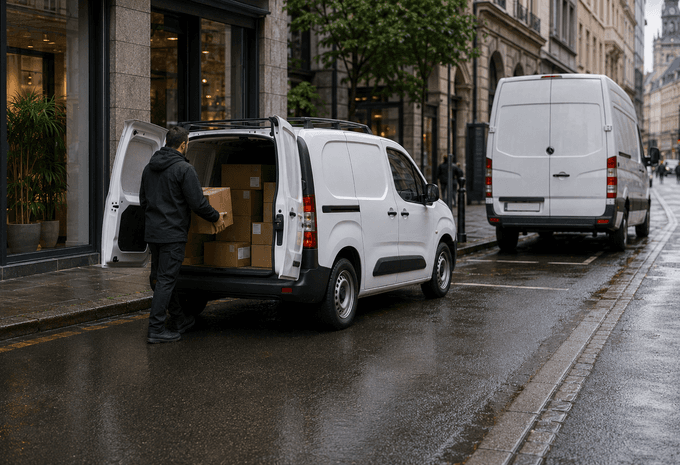 Utilitaire ou fourgonnette : lequel choisir pour livrer en ville ?