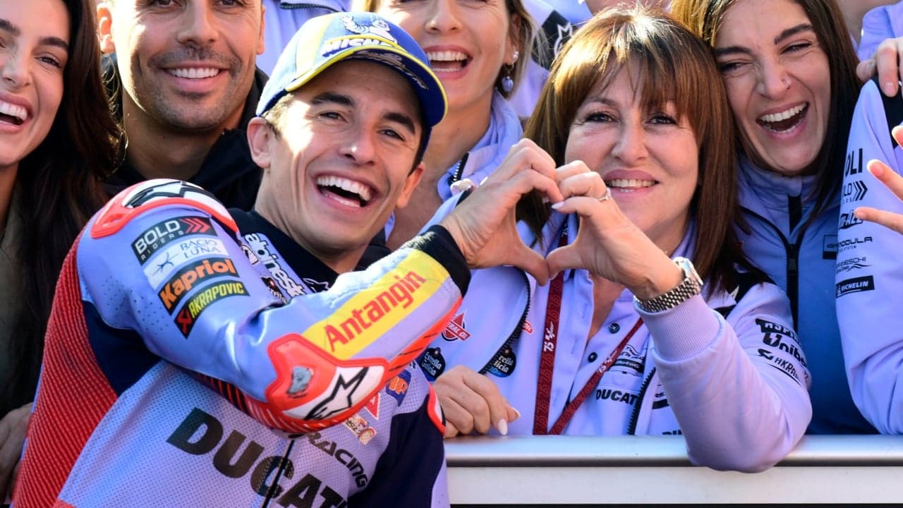 Nadia Padovani revela sus miedos ante la llegada de Marc Márquez a Gresini: "Estaba asustada de ahuyentarlo"